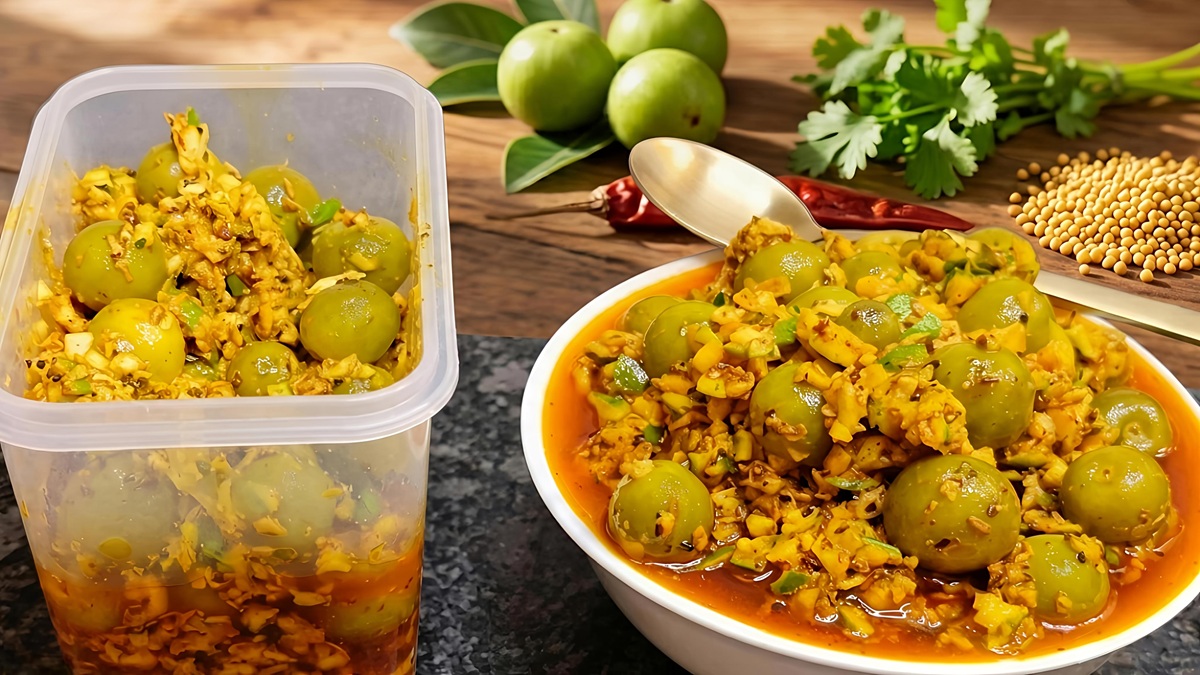 Authentic Lasoda Gunda Masala Achar Recipe | Rajasthani Style Pickle