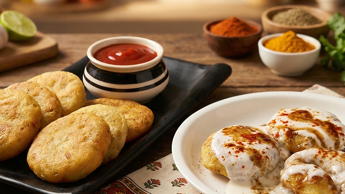 Chana Dal Aloo Tikki